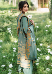 Winter Collection - Cross Stitch - Sukoon - Cotton Satin - D#07 available at Saleem Fabrics Traditions