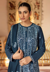 Winter Collection - Cross Stitch - Sukoon - Cotton Satin - D#08 available at Saleem Fabrics Traditions