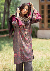 Winter Collection - Cross Stitch - Sukoon - Cotton Satin - D#12 available at Saleem Fabrics Traditions