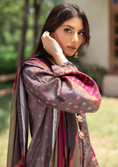 Winter Collection - Cross Stitch - Sukoon - Cotton Satin - D#12 available at Saleem Fabrics Traditions