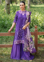 Winter Collection - Cross Stitch - Sukoon - Cotton Satin - D#13 available at Saleem Fabrics Traditions