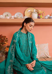 Winter Collection - Cross Stitch - Sukoon - Cotton Satin - D#14 available at Saleem Fabrics Traditions