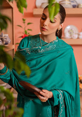 Winter Collection - Cross Stitch - Sukoon - Cotton Satin - D#14 available at Saleem Fabrics Traditions