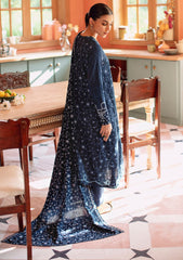 Winter Collection - Cross Stitch - Sukoon - Cotton Satin - D#17 available at Saleem Fabrics Traditions