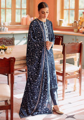 Winter Collection - Cross Stitch - Sukoon - Cotton Satin - D#17 available at Saleem Fabrics Traditions