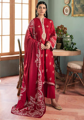 Winter Collection - Cross Stitch - Sukoon - Cotton Satin - D#19 available at Saleem Fabrics Traditions