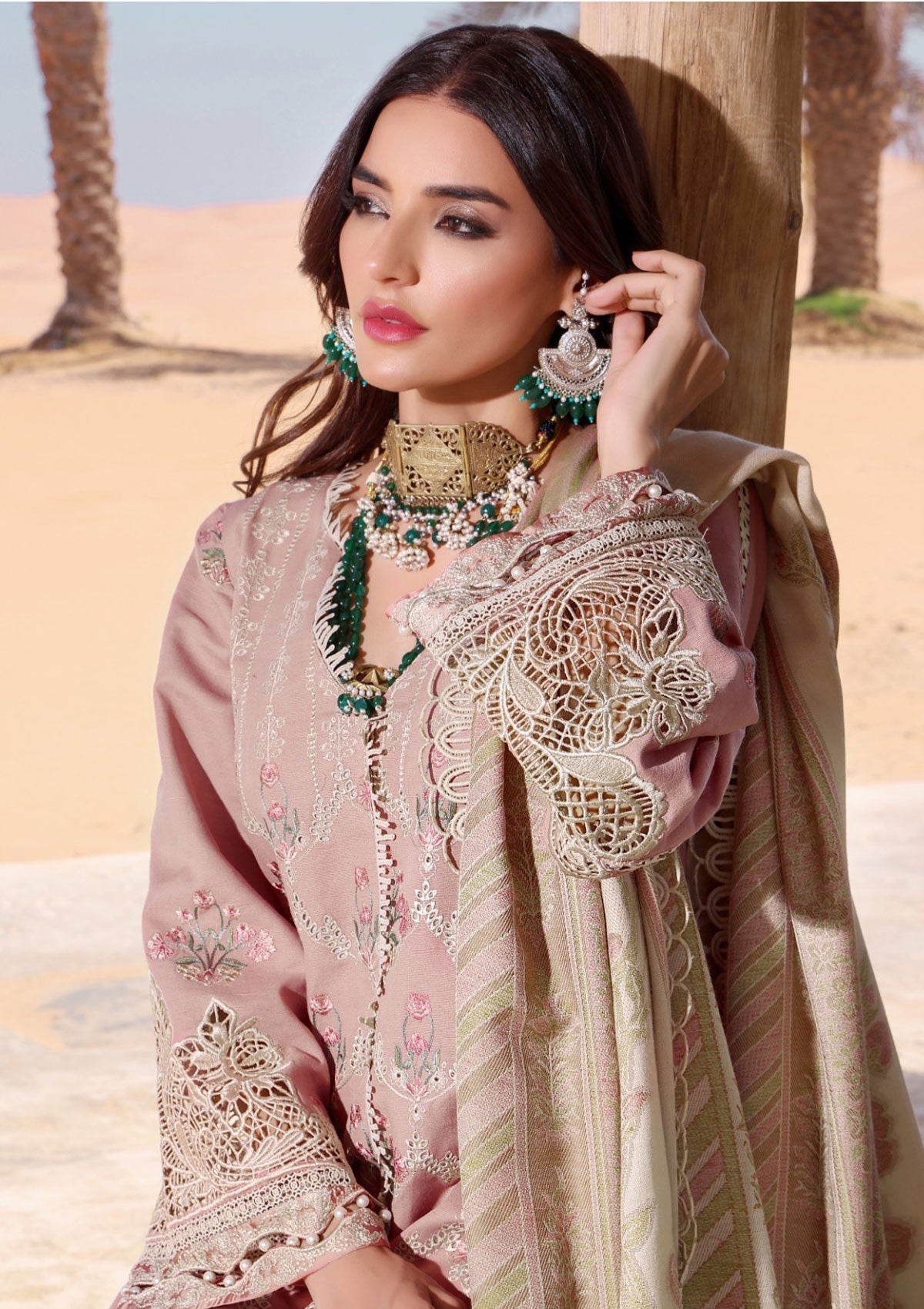 Winter Collection - Elaf - Luxury - ELW#01 available at Saleem Fabrics Traditions
