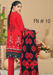 Winter Collection - Fiza Noor - Zarminay - Khaddar - FN#12 available at Saleem Fabrics Traditions