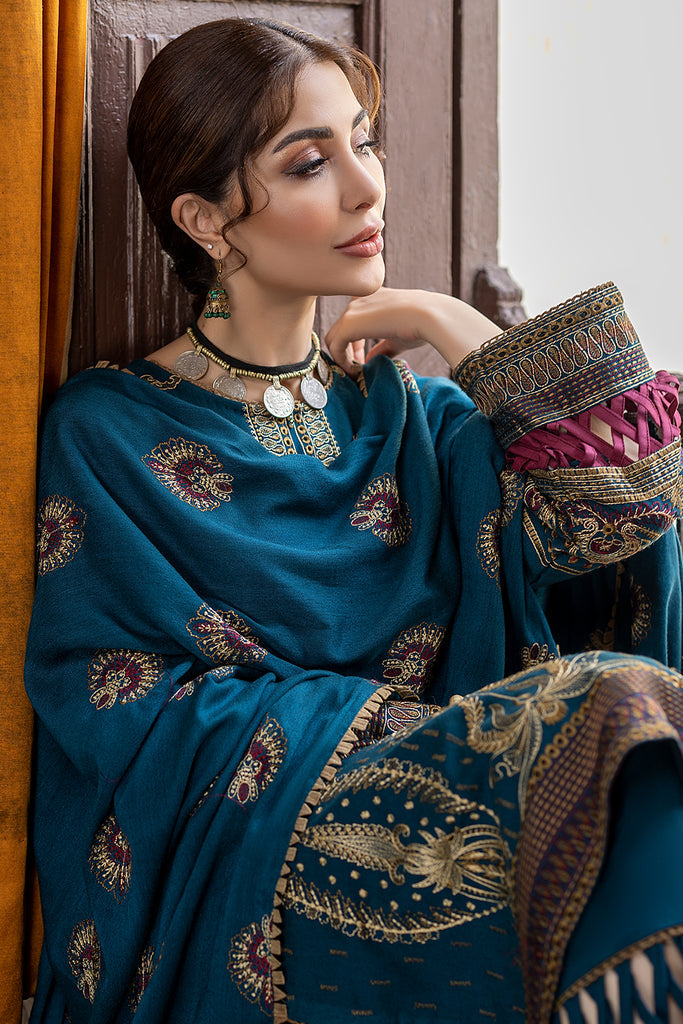 Winter Collection - Humdum - Laadli - D#4 available at Saleem Fabrics Traditions