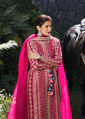 Winter Collection - Hussain Rehar - Karandi - KANVAL available at Saleem Fabrics Traditions