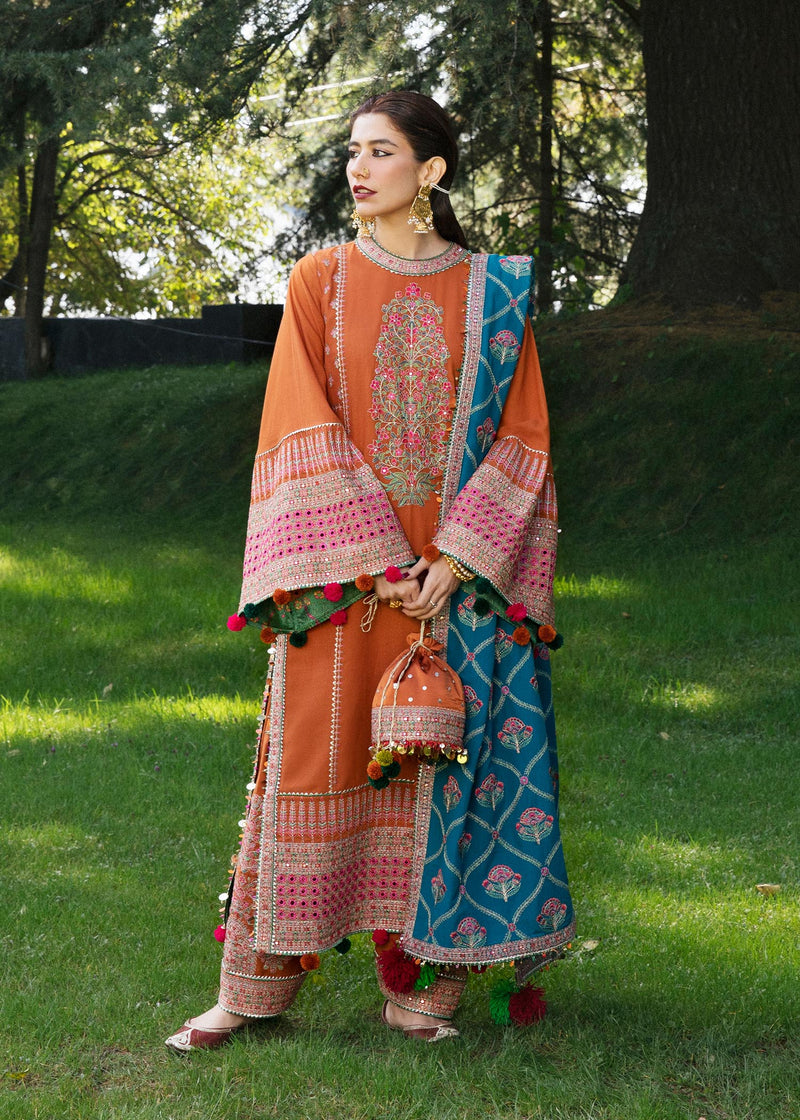 Winter Collection - Hussain Rehar - Karandi - ZIYA available at Saleem Fabrics Traditions