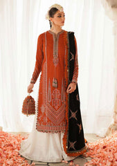 Winter Collection - Hussain Rehar - Phoolan  Devi - Ladaan available at Saleem Fabrics Traditions