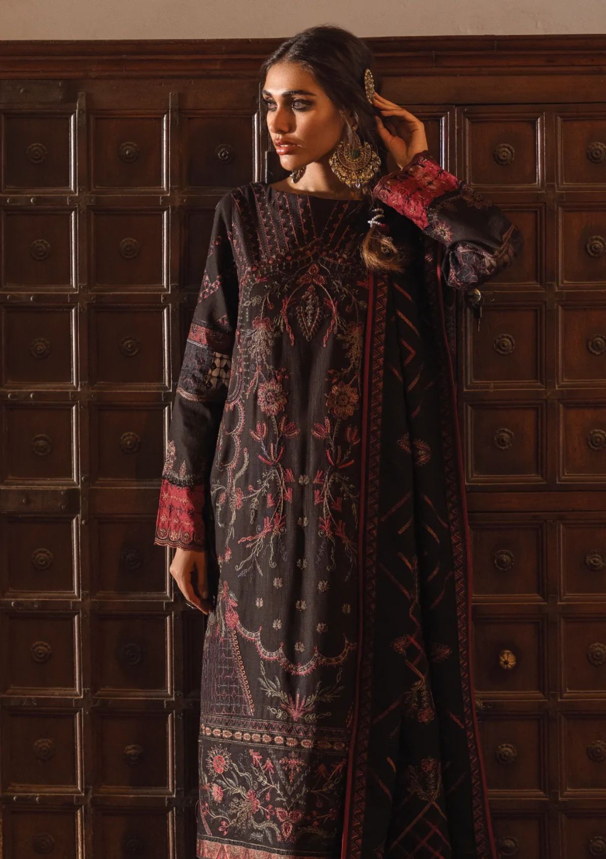 Winter Collection - Iznik - Riwayat - VASL - RC#6 available at Saleem Fabrics Traditions