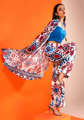 Winter Collection - Jahanara - Coral - CJ11#02 AC available at Saleem Fabrics Traditions