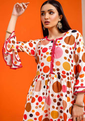 Winter Collection - Jahanara - Coral - CJ11#04 PA available at Saleem Fabrics Traditions