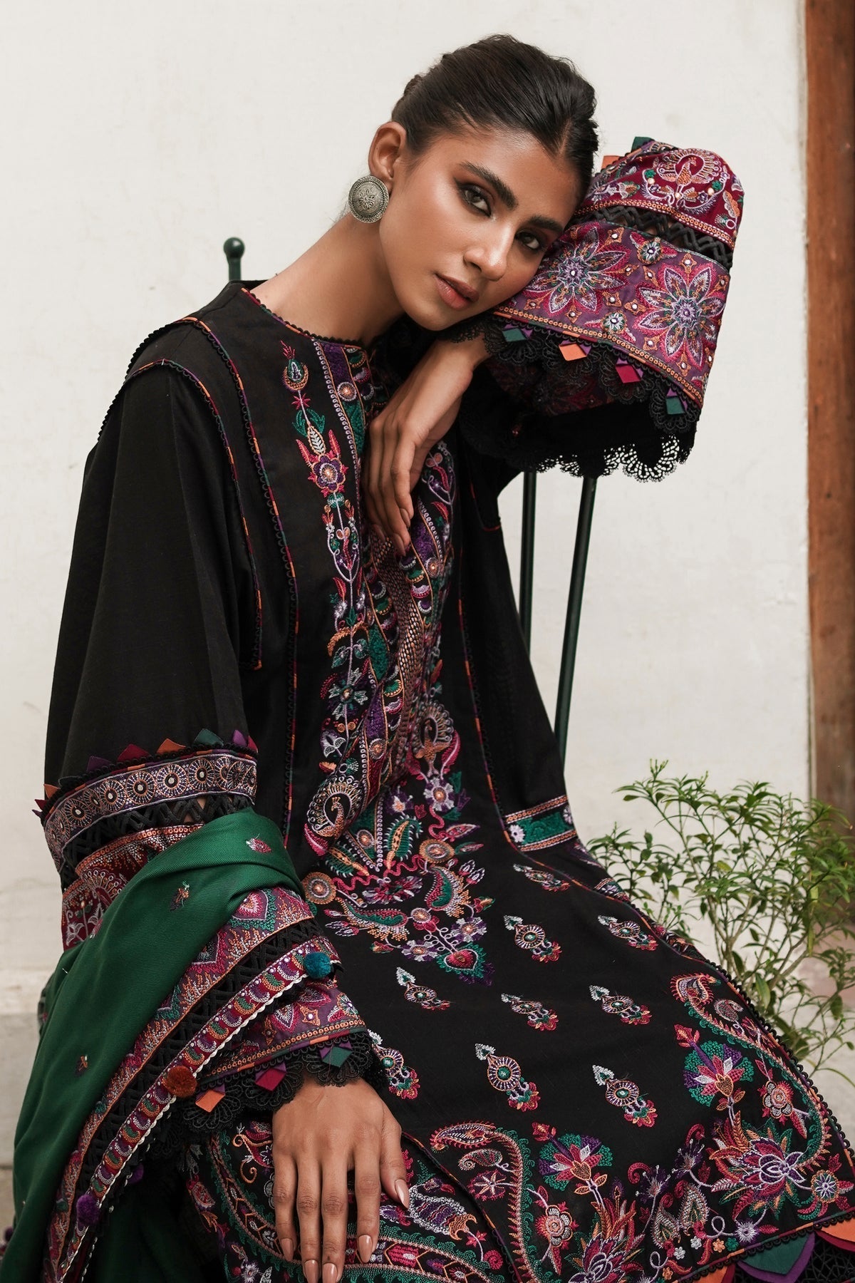 Winter Collection - Jazmin - Shahtoosh Luxury - D#02 (AAFAQ) available at Saleem Fabrics Traditions