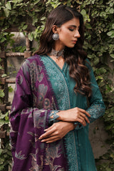 Winter Collection - Jazmin - Shahtoosh Luxury  - D#03 (SAMAA) available at Saleem Fabrics Traditions
