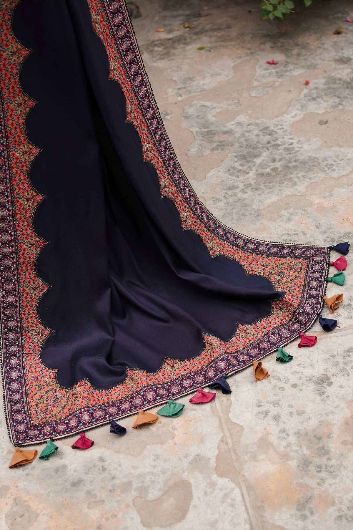 Winter Collection - Jazmin - Shahtoosh Luxury - D#06 (ZEEST) available at Saleem Fabrics Traditions