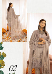 Winter Collection - Mahee's - Chikankari - Karandi - D#2 available at Saleem Fabrics Traditions