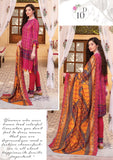 Winter Collection - Mahee's - Embroidered - Slub Staple - D#10 available at Saleem Fabrics Traditions