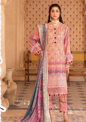 Winter Collection - Mahee's - Embroidered - Slub Staple - D#5 available at Saleem Fabrics Traditions