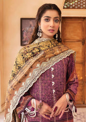 Winter Collection - Mahee's - Embroidered - Slub Staple - D#9 available at Saleem Fabrics Traditions