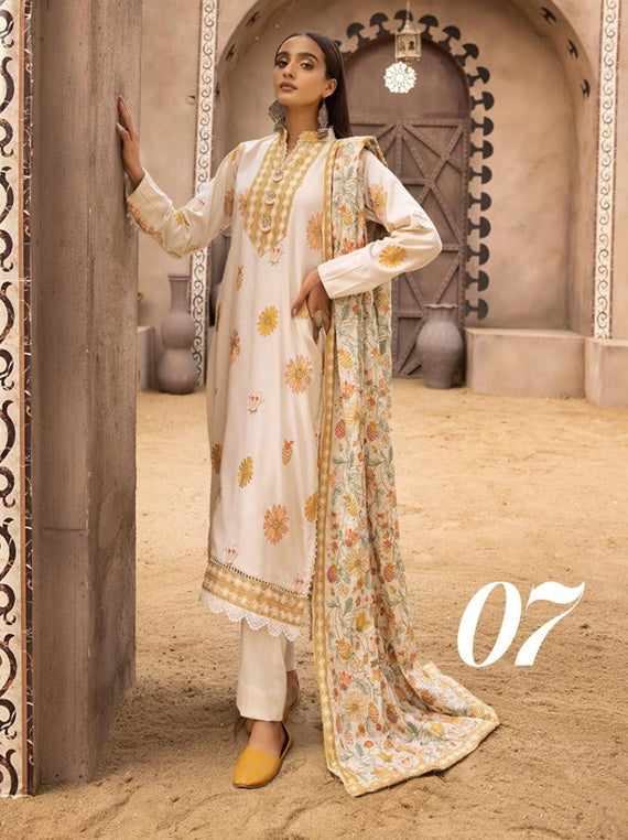 Winter Collection - Mahee's - Exclusive - V02 - ML#07 available at Saleem Fabrics Traditions