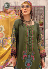 Winter Collection - Maria B - M print - Desert Rose - D#10 A available at Saleem Fabrics Traditions