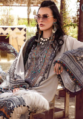 Winter Collection - Maria B - M print - Desert Rose - D#5 A available at Saleem Fabrics Traditions