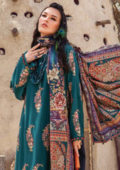 Winter Collection - Maria B - M print - Desert Rose - D#8 A available at Saleem Fabrics Traditions