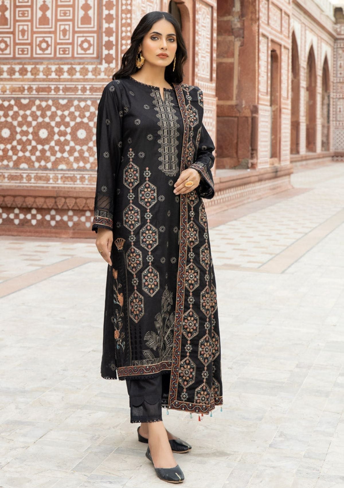 Winter Collection - Marjjan - Karandi - SKC#29 A available at Saleem Fabrics Traditions