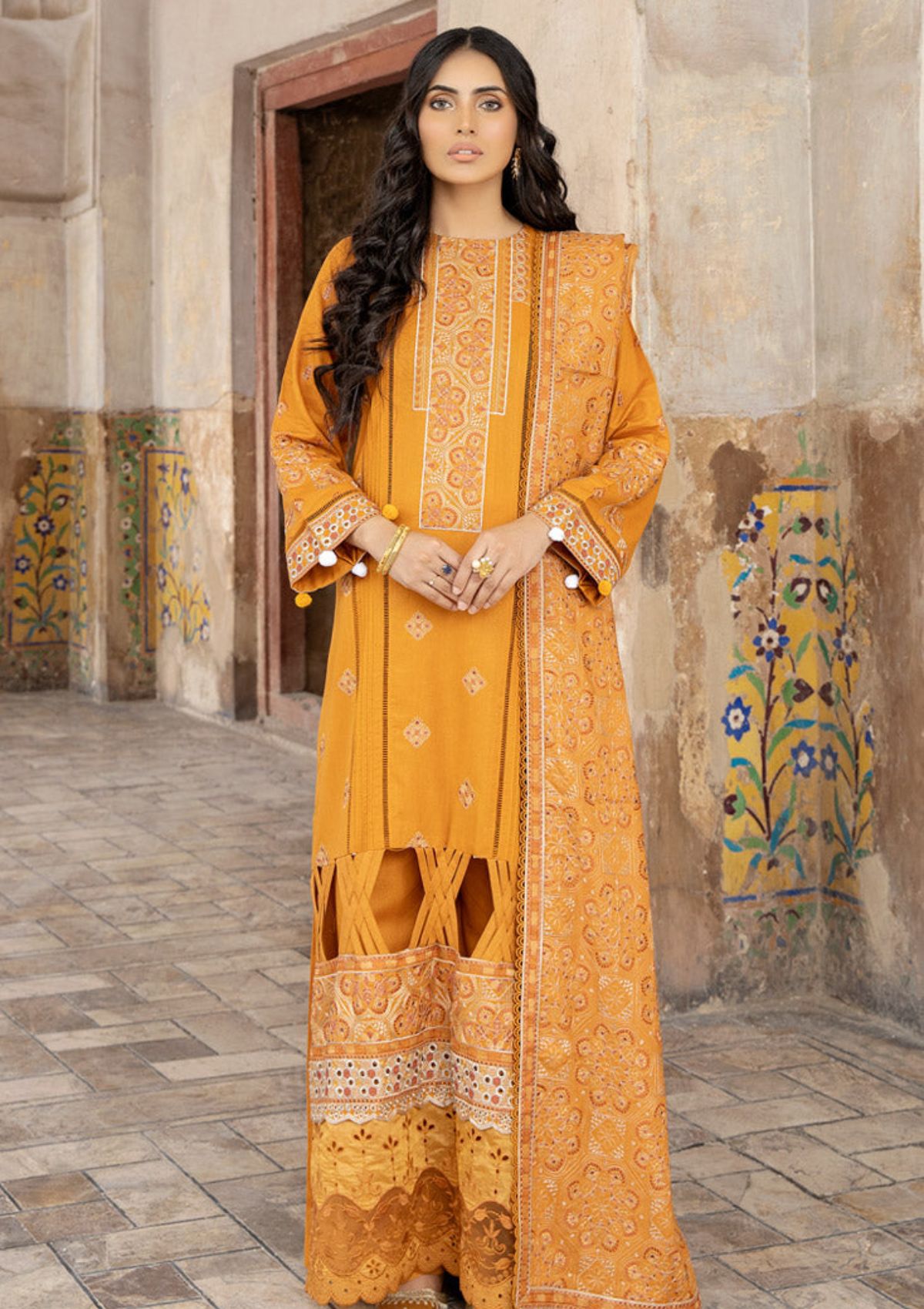 Winter Collection - Marjjan - Karandi - SKC#30 A available at Saleem Fabrics Traditions