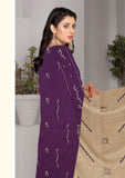 Winter Collection - Marjjan - MRW#444 - D PURPLE available at Saleem Fabrics Traditions