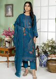 Winter Collection - Marjjan - SKC#22- Blue available at Saleem Fabrics Traditions