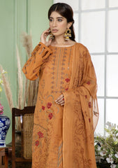 Winter Collection - Marjjan - SKC#22- Mustard available at Saleem Fabrics Traditions