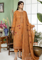 Winter Collection - Marjjan - SKC#22- Mustard available at Saleem Fabrics Traditions
