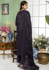 Winter Collection - Marjjan - SKC#22- Purplish Black available at Saleem Fabrics Traditions