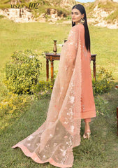 Winter Collection - Muscari - Cotton Satin - MSEC#102 available at Saleem Fabrics Traditions