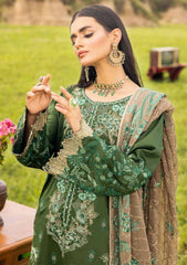 Winter Collection - Muscari - Cotton Satin - MSEC#106 available at Saleem Fabrics Traditions