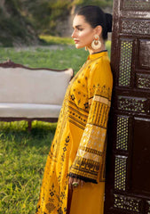 Winter Collection - Muscari - Cotton Satin - MSEC#107 available at Saleem Fabrics Traditions