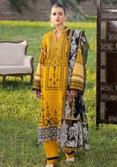 Winter Collection - Muscari - Cotton Satin - MSEC#107 available at Saleem Fabrics Traditions