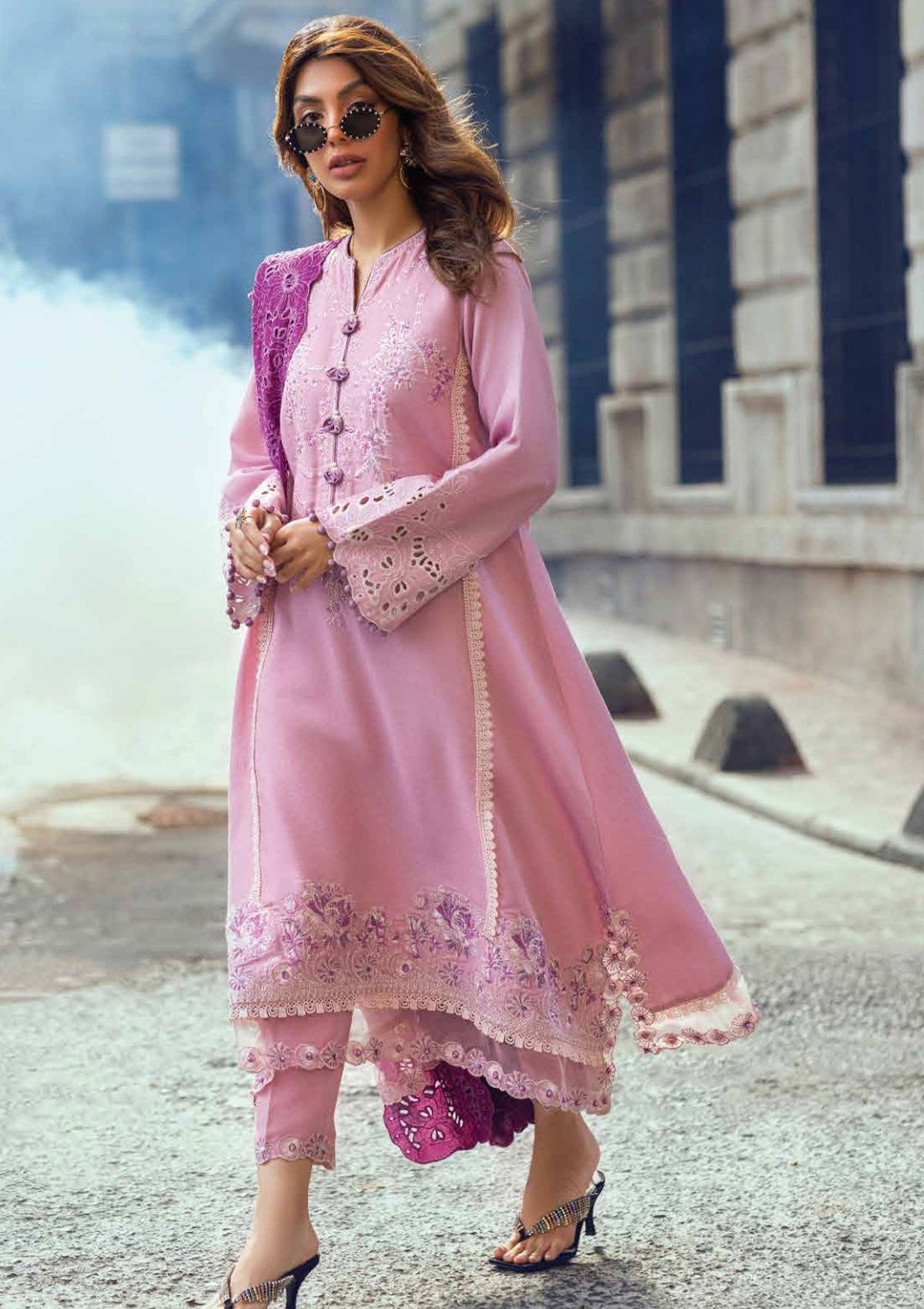 Winter Collection - Mushq - Broadway - Meher - MW#10 available at Saleem Fabrics Traditions