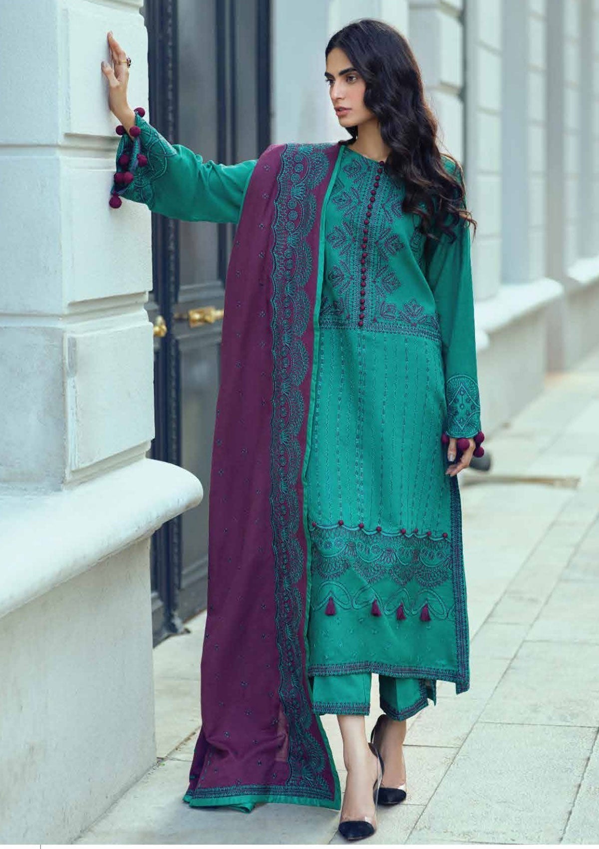 Winter Collection - Mushq - Broadway - Nur - MW#4 available at Saleem Fabrics Traditions