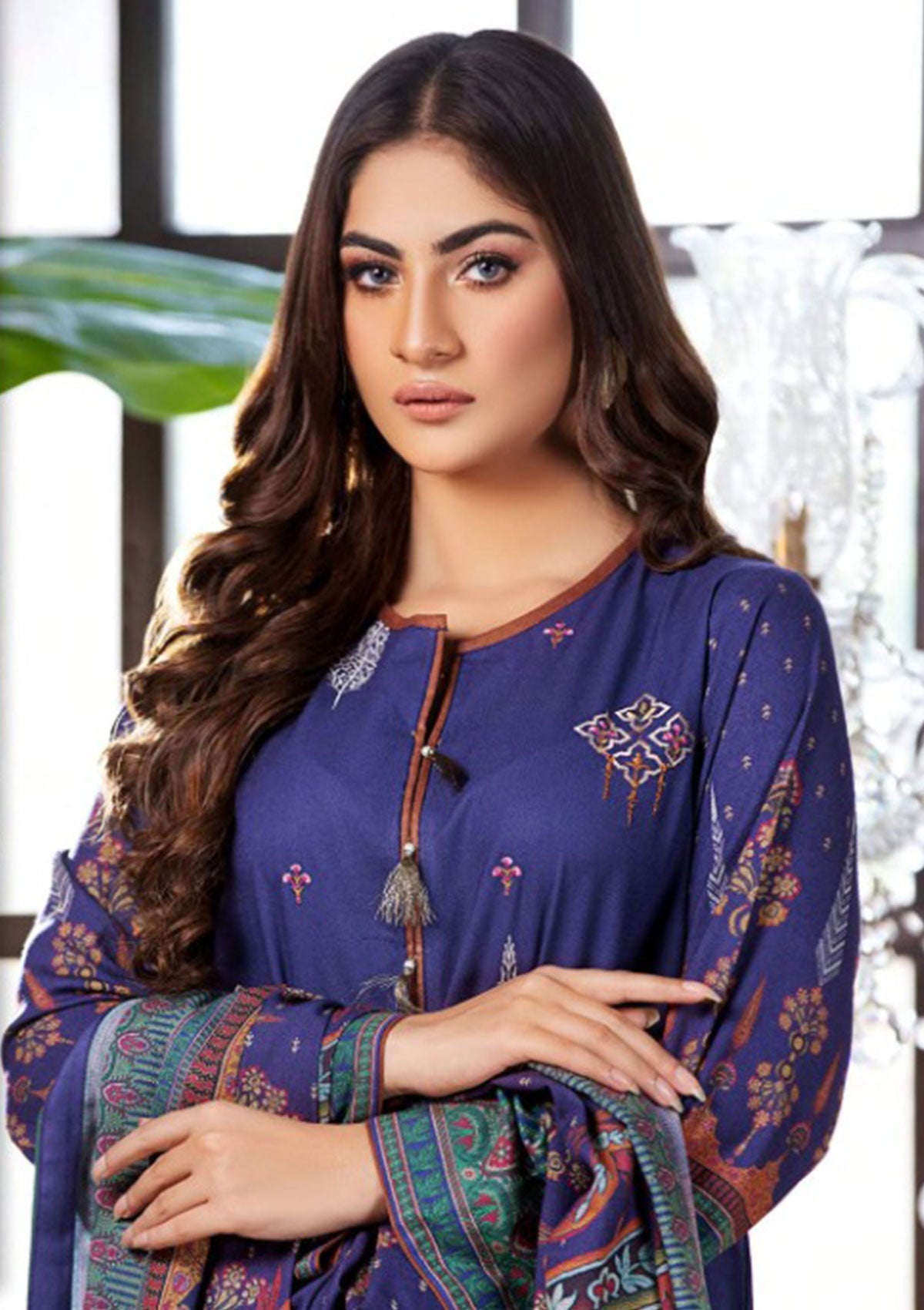 Winter Collection - Noor Jahan - Mina Hassan - D#5 available at Saleem Fabrics Traditions