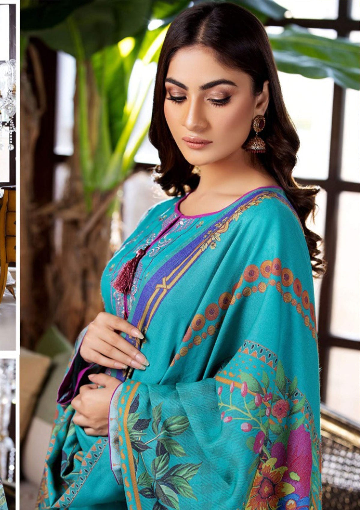 Winter Collection - Noor Jahan - Mina Hassan - D#7 available at Saleem Fabrics Traditions