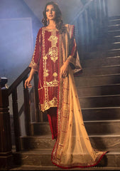 Winter Collection - Noorma Kaamal - Heer - Velvet - NKV#01 available at Saleem Fabrics Traditions