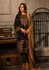 Winter Collection - Noorma Kaamal - Heer - Velvet - NKV#03 available at Saleem Fabrics Traditions