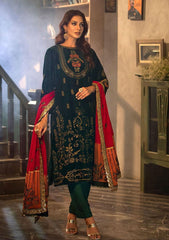 Winter Collection - Noorma Kaamal - Heer - Velvet - NKV#04 available at Saleem Fabrics Traditions