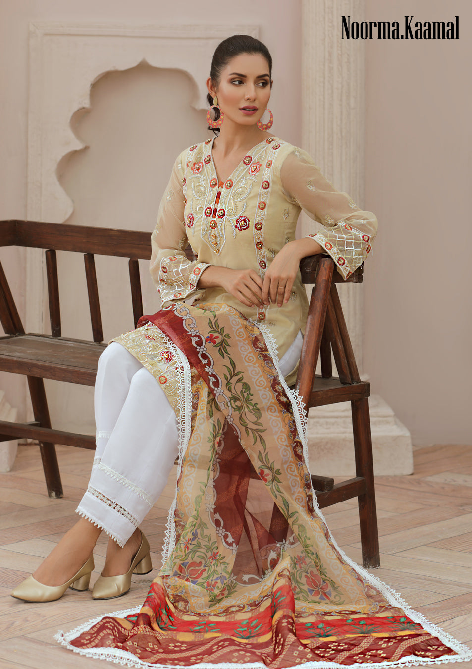 Winter Collection - Noorma Kaamal - Tehwaar - Festive - NKOT#07 available at Saleem Fabrics Traditions