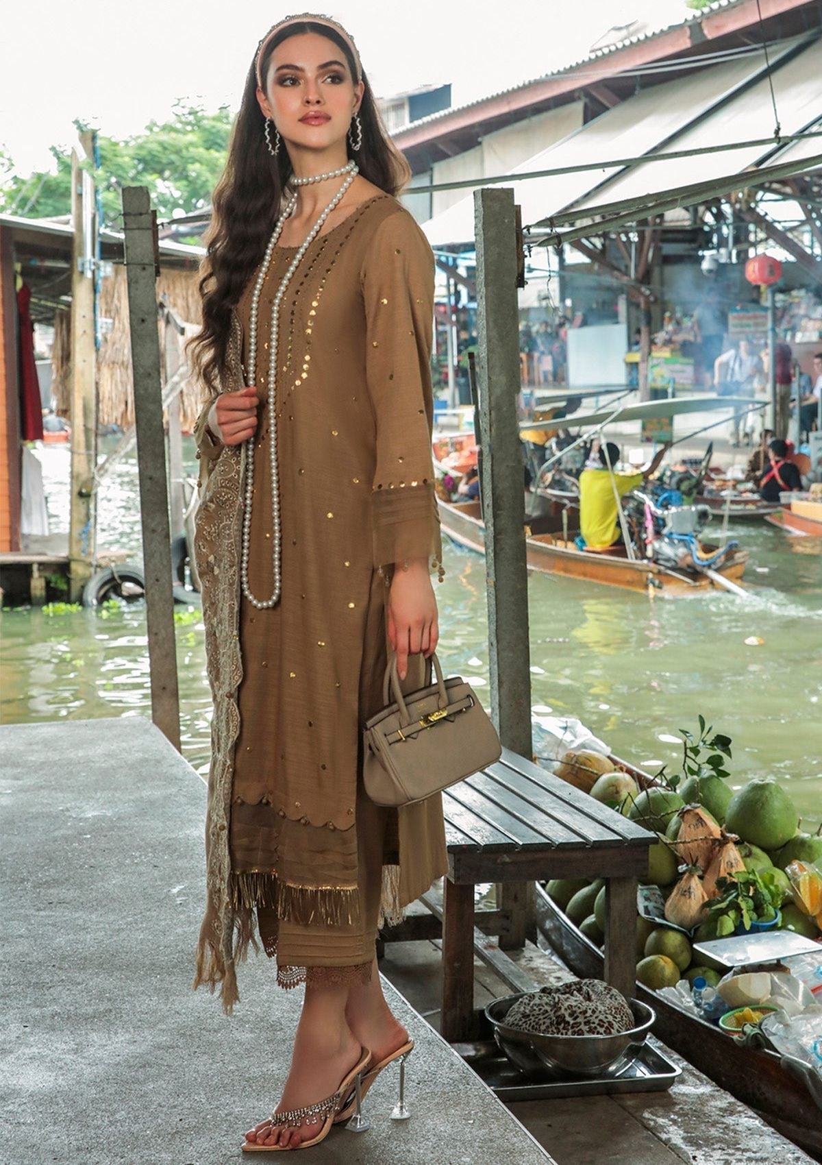 Winter Collection - Nureh - Bazaar - Chikankari - NW#78 available at Saleem Fabrics Traditions